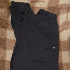 Wonder Wink Women's Pewter Jogger Scrub Pants